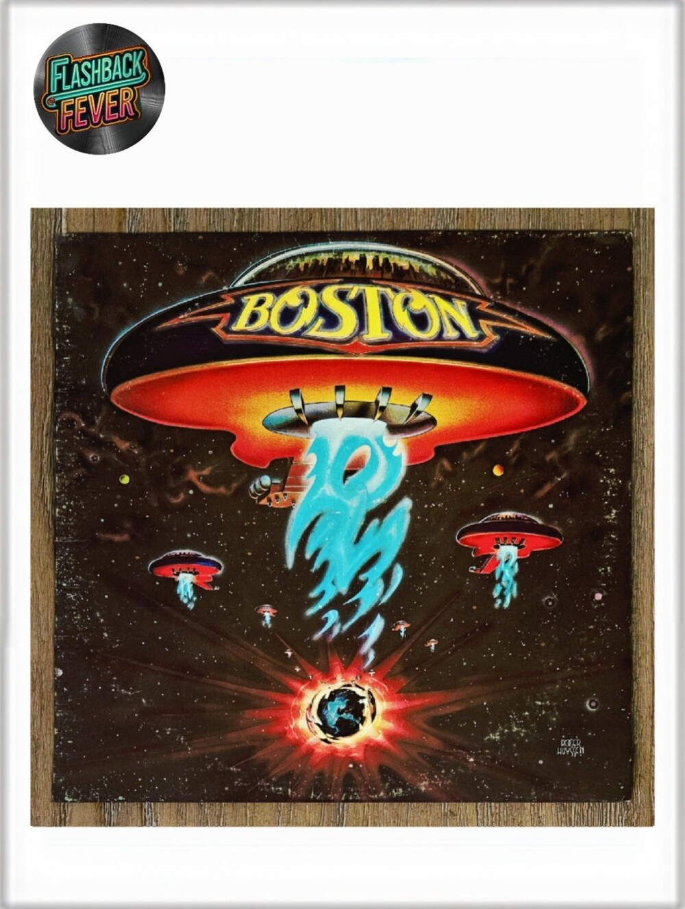BOSTON•Boston•1976 US (#PE 34188) Santa Maria Pressing